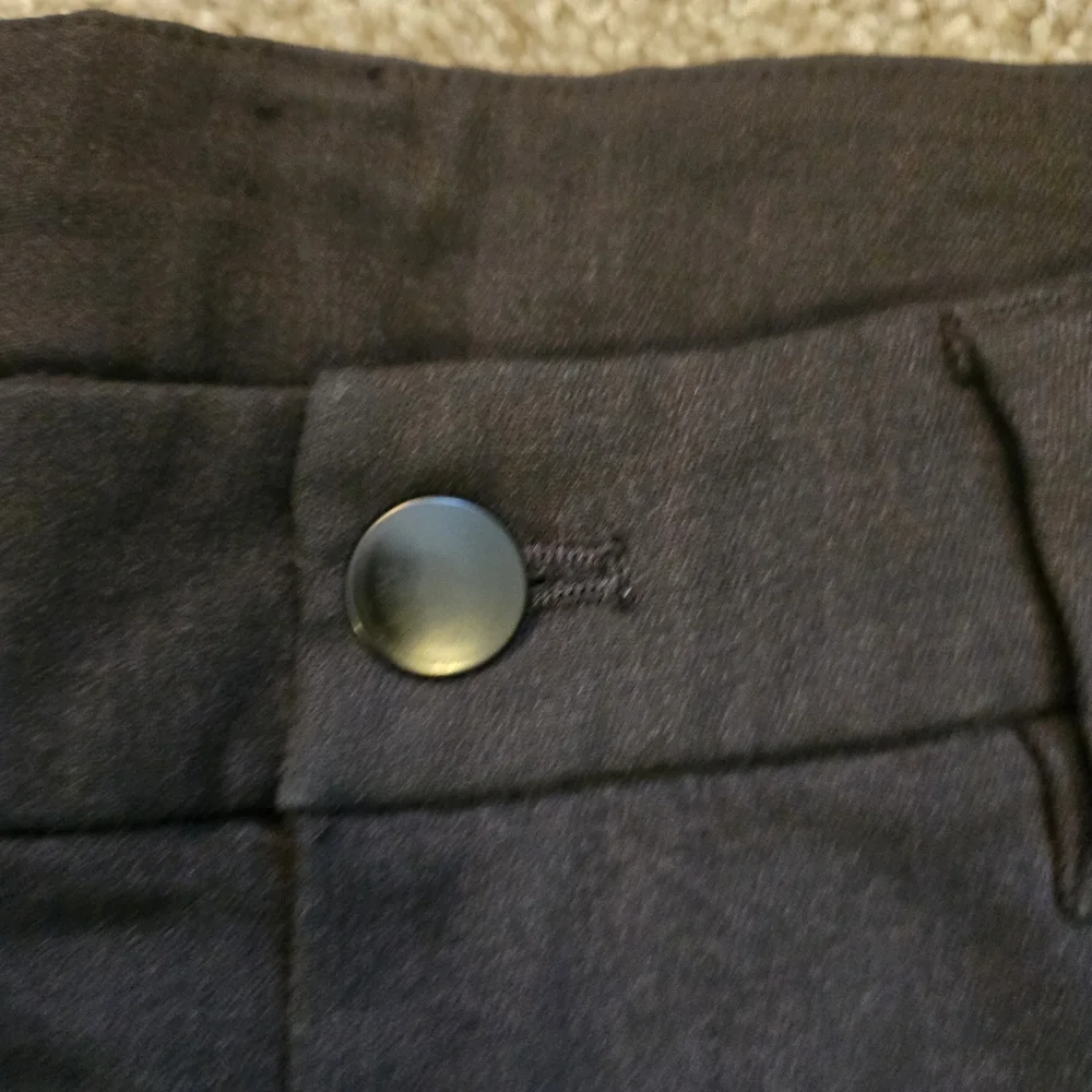 Lululemon Commission Pant Slim Wool Heathered Black Size 30 Mens - Picture 7 of 15